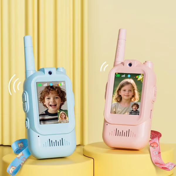 Rechargeable Video Walkie Talkies for Kids