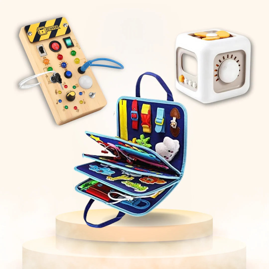 🌈 Little Lullaby™| Montessori Busy Book