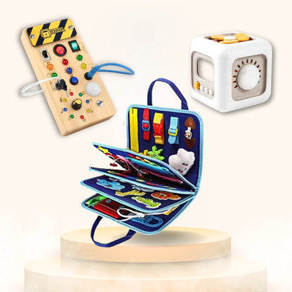 🌈 Little Lullaby™| Montessori Busy Book