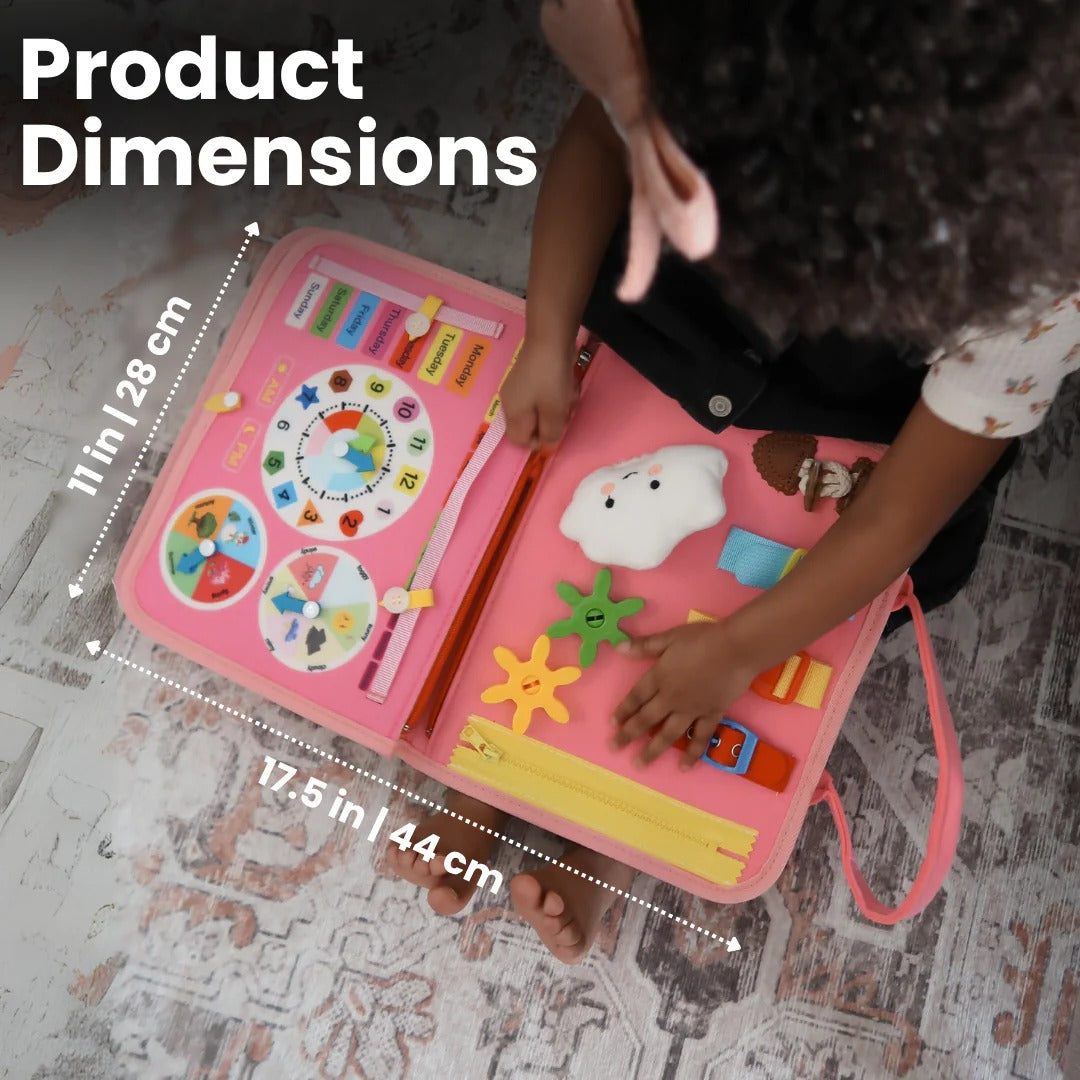 🌈 Little Lullaby™| Montessori Busy Book