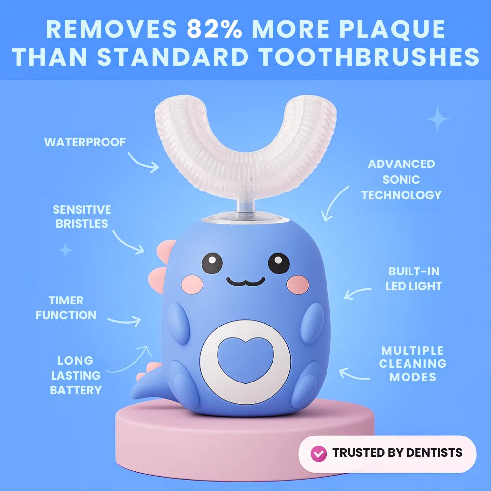 Little Lullaby™ | U-Shaped 360° Kids Toothbrush