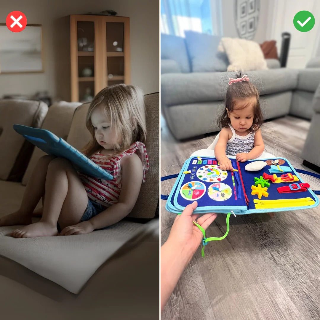 🌈 Little Lullaby™| Montessori Busy Book